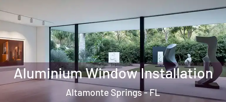  Aluminium Window Installation Altamonte Springs - FL